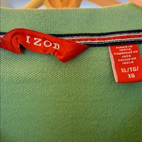 Izod green polo style shirt - Picture 2 of 4